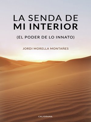 cover image of La senda de mi interior